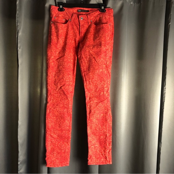 Levi's Denim - Levi’s 524 Superflow Straight Leg Bright Aztec Print Pants Jeans